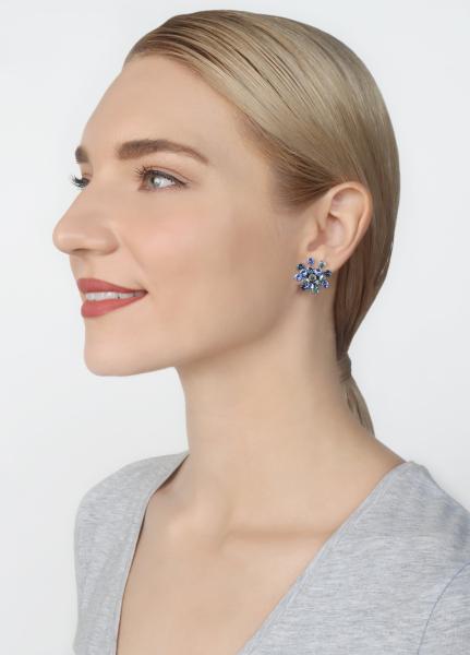 Dark Blue - Magic Fireball Ohrstecker von Konplott